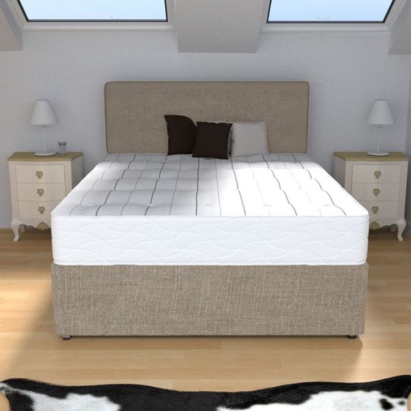 Venus mattress with Matching Chenille platform top base Free Headboard