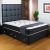 CBS New Ortho Black Deep Quilted Damask Divan Bed