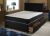 Panther Black Divan Bed with Comfort Memory Foam Mattress